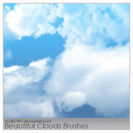 Beautiful Clouds Brushes
