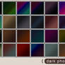 Dark Photoshop gradients