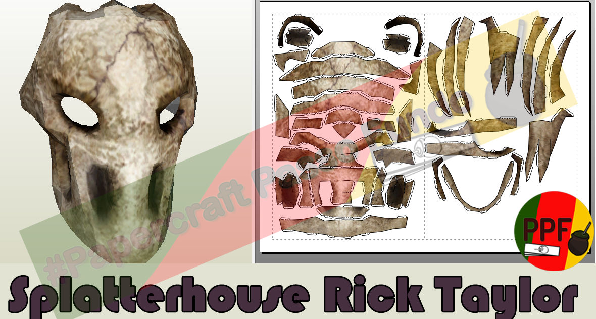 Mask Rick Taylor (Splatterhouse) by tiagofaller2 on DeviantArt