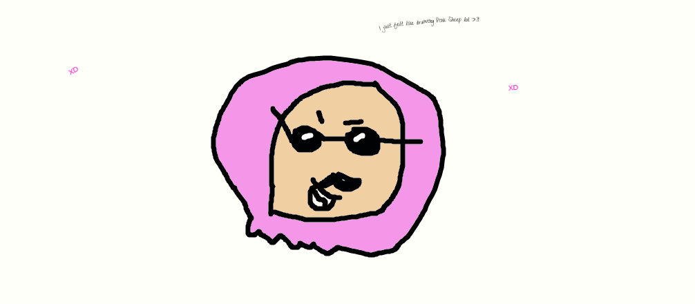 I JUST FELT LIKE DRAWING PINK SHEEP XD by UNDERSWAPROCKS on DeviantArt