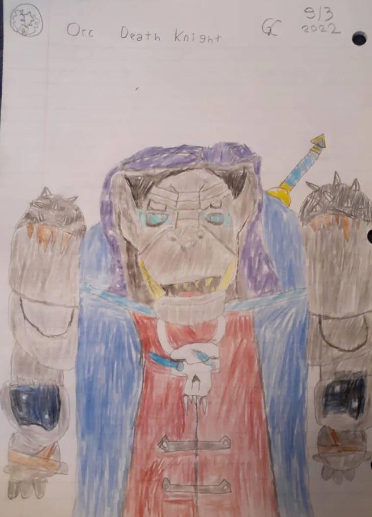 Orc Death Knight - World Of Warcraft by llawliet005 on DeviantArt