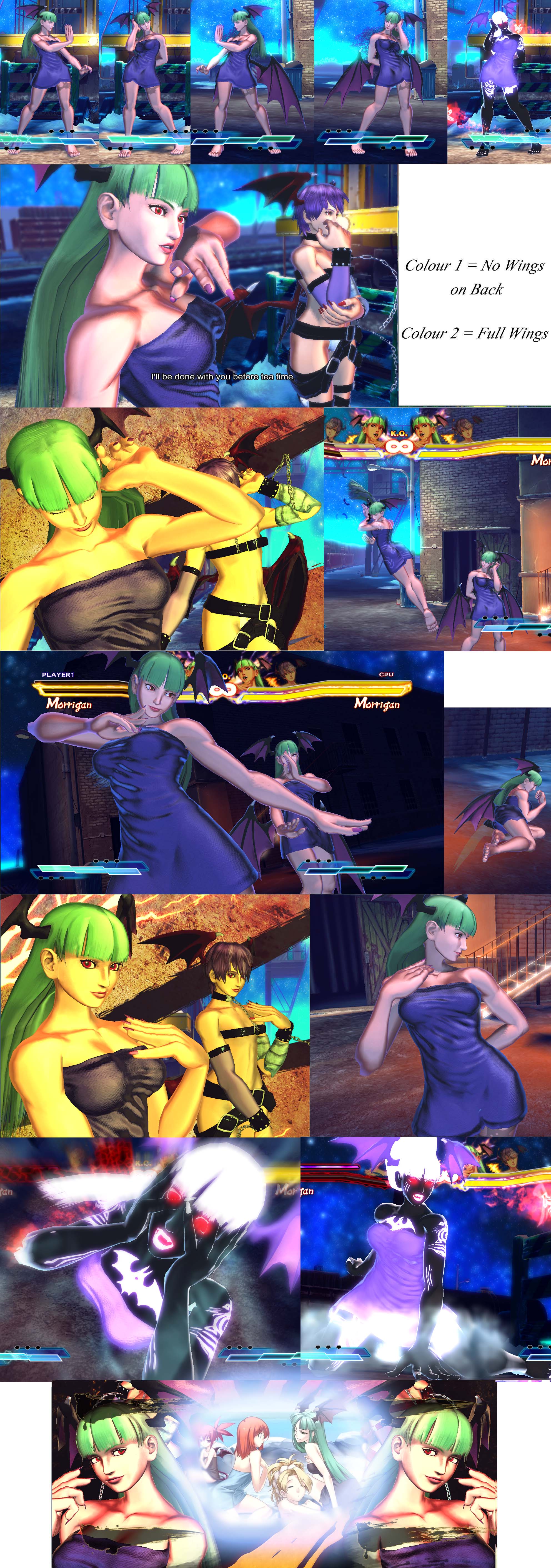 Morrigan Cross Edge Hot Spring Costume