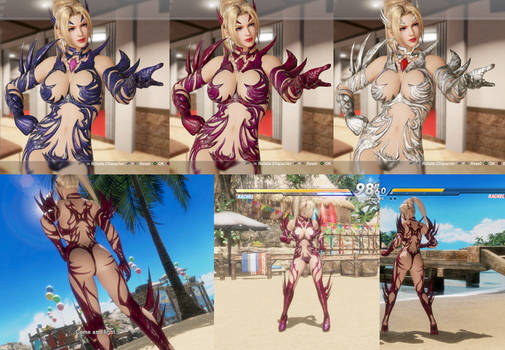 Uncensored Rachel Fiend Costume - DOA6