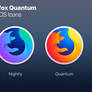 Firefox Quantum - macOS Styled Icon