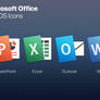 Microsoft Office - macOS Styled Icons
