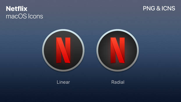 Netflix - macOS Styled Icon