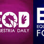 Equestria Daily Logos - 3780px