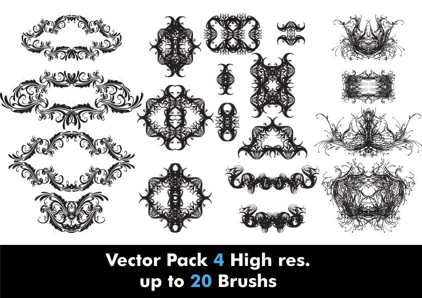 Vector Pack -4 High res. by AhmedGalal on DeviantArt
