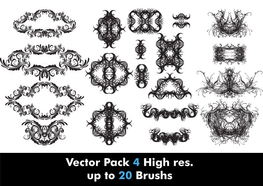 Vector Pack -4 High res. by AhmedGalal on DeviantArt image.