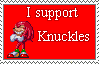 I support old Knuckles