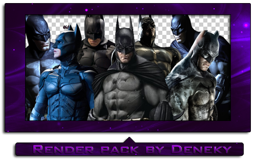 Batman render pack by Deneky on DeviantArt