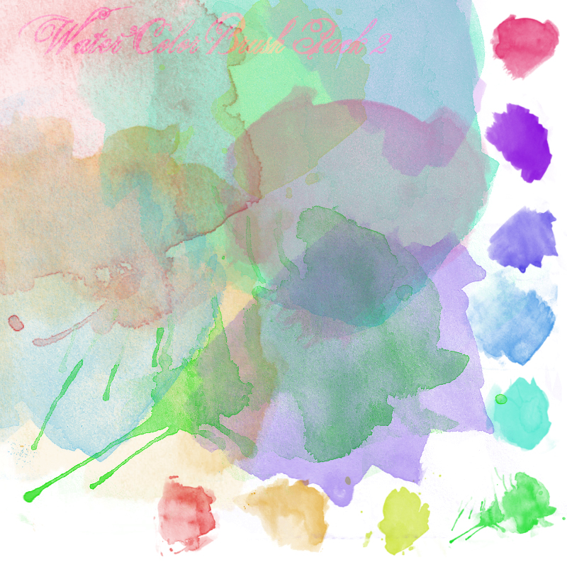 Watercolor Brush Pack 2