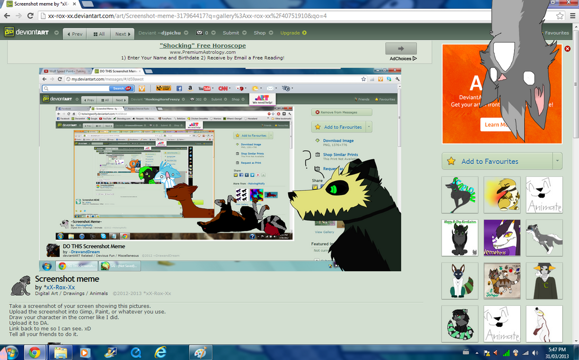 Screenshot Meme by djpichu on DeviantArt