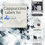 Cappuccino labels for Avedesk