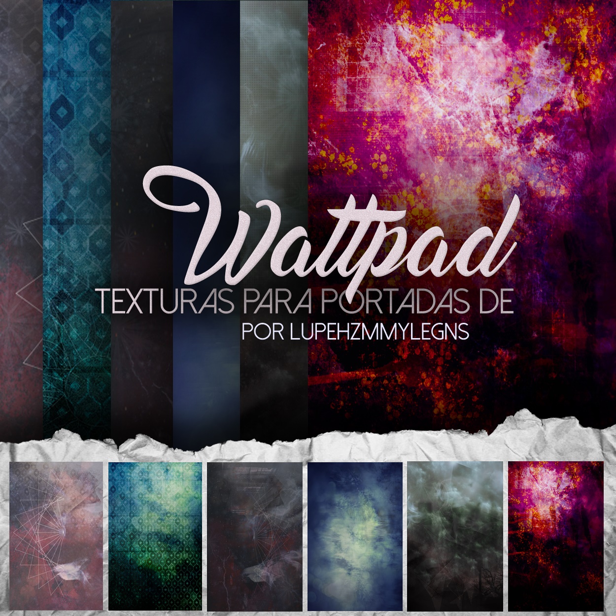 Pack de texturas para Wattpad by Lupehzmmylegns on DeviantArt