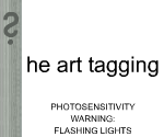 he art tagging, animated