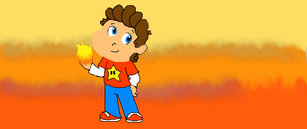 A boy and his fire power by SuperToni14 on DeviantArt