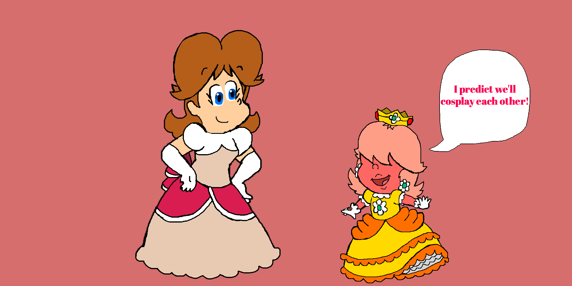 Padparadscha and Daisy by SuperToni14 on DeviantArt