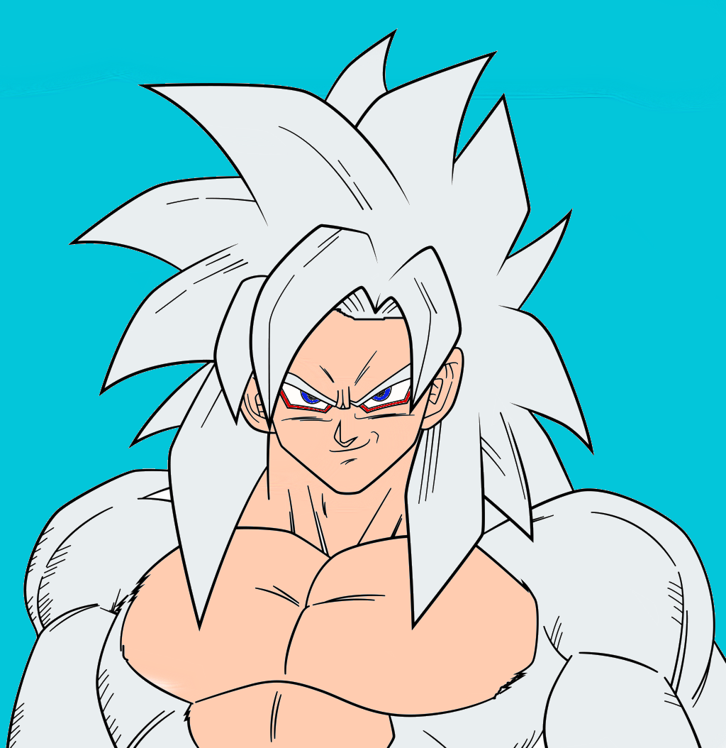 GOKU SUPER SAIYAN GOD 4 by AL3X796 on DeviantArt