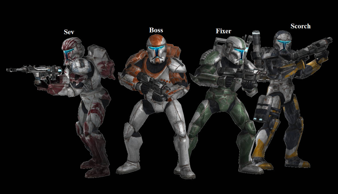 Republic Commando Pose Pack by WOLFBLADE111 on DeviantArt