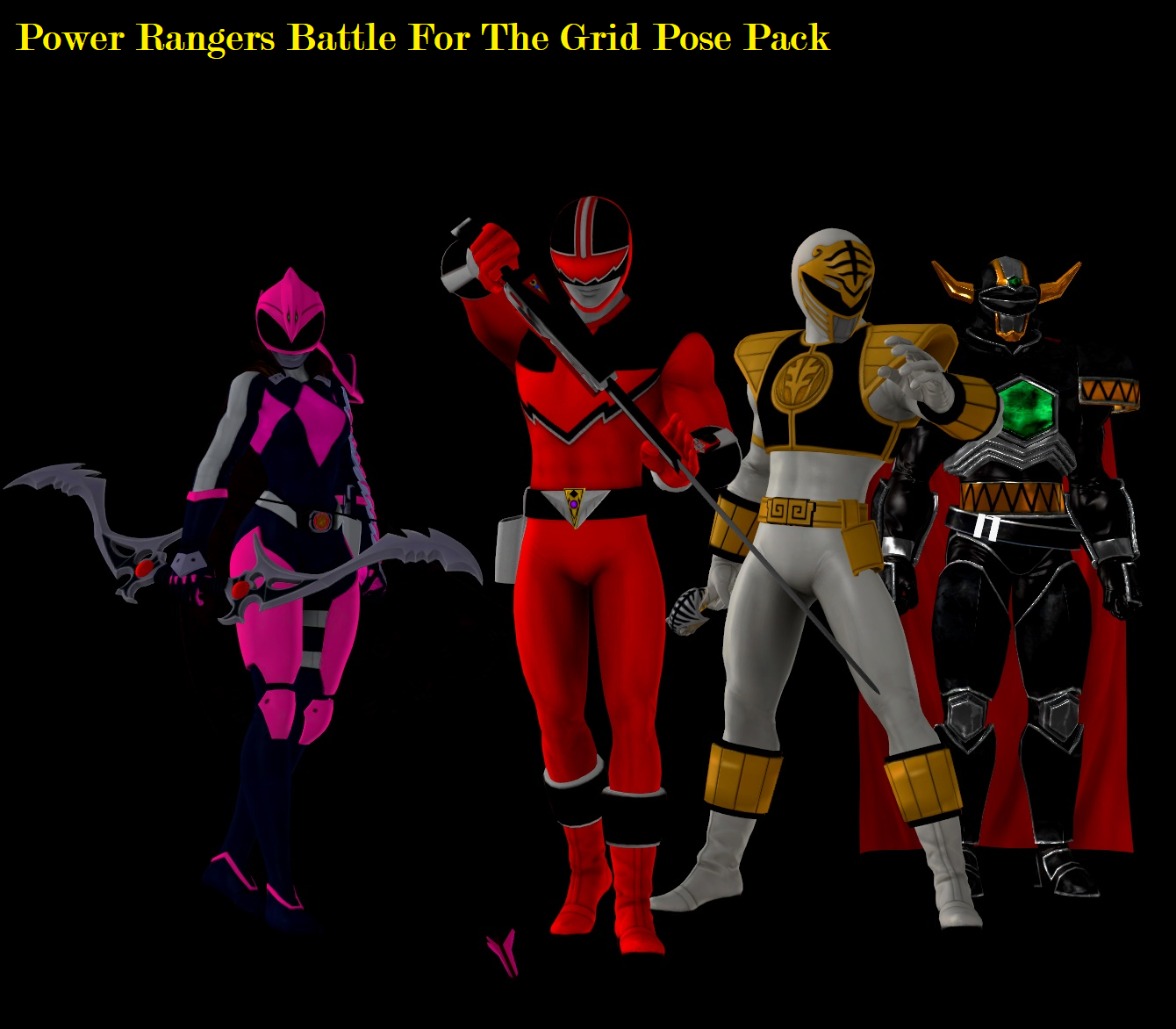 Battle For The Grid Pose Pack by WOLFBLADE111 on DeviantArt