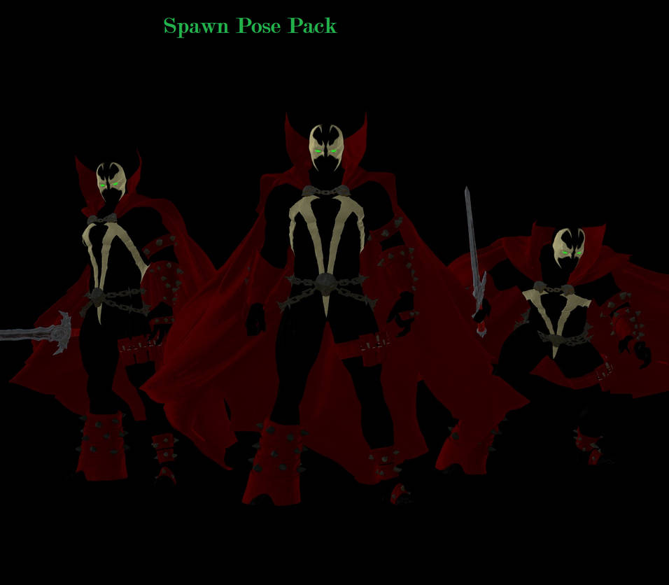 Spawn Pose Pack by WOLFBLADE111 on DeviantArt