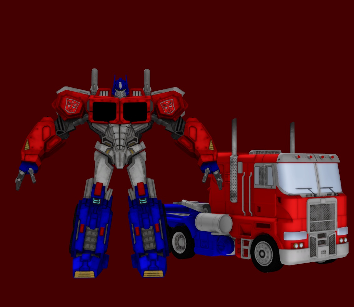 Optimus Prime Transformers Prime Character Rig | 3D model