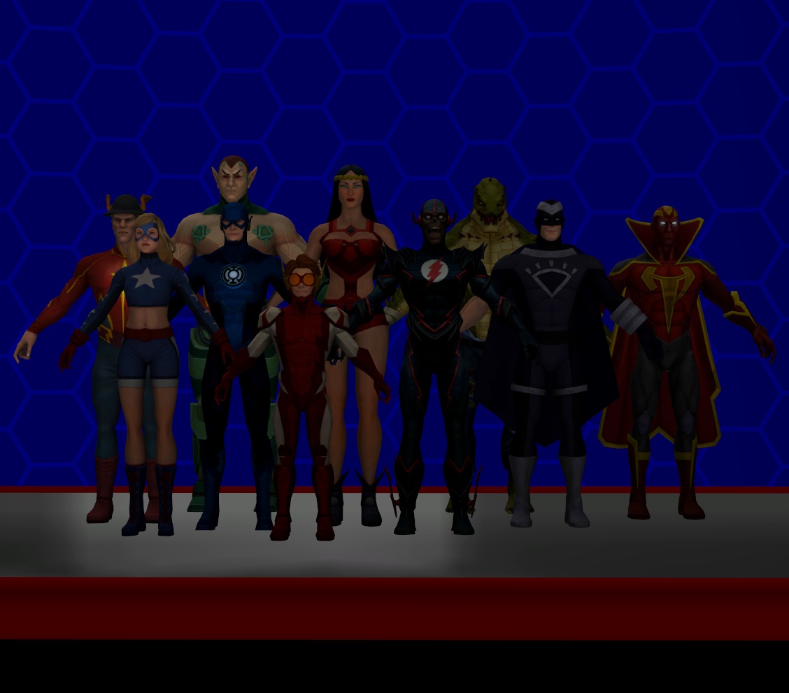 Model DL: DC Legends Character Pack 5. by WOLFBLADE111 on DeviantArt