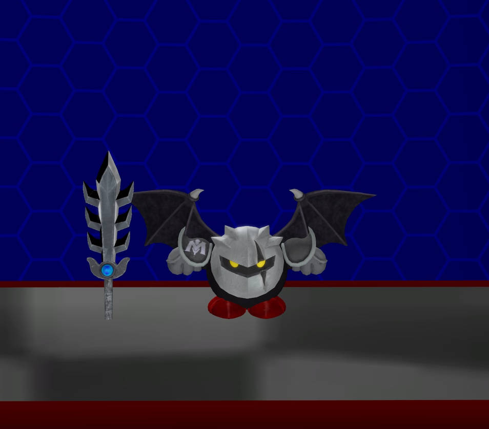 Model DL: Kirby Star Allies Dark Meta Knight by WOLFBLADE111 on DeviantArt