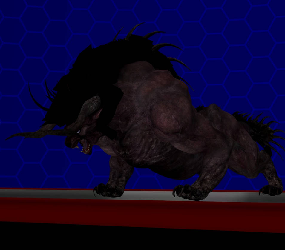 Model DL: MHWxFF Behemoth by WOLFBLADE111 on DeviantArt