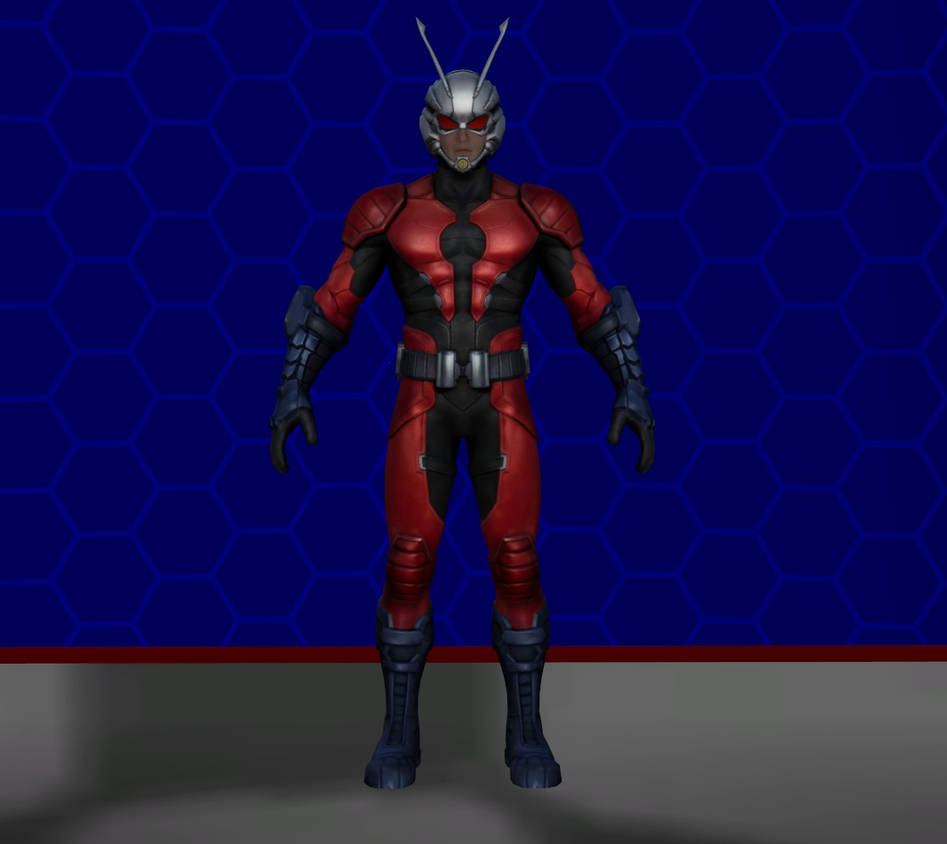 Model DL: Marvel Super War Antman (Classic) by WOLFBLADE111 on DeviantArt