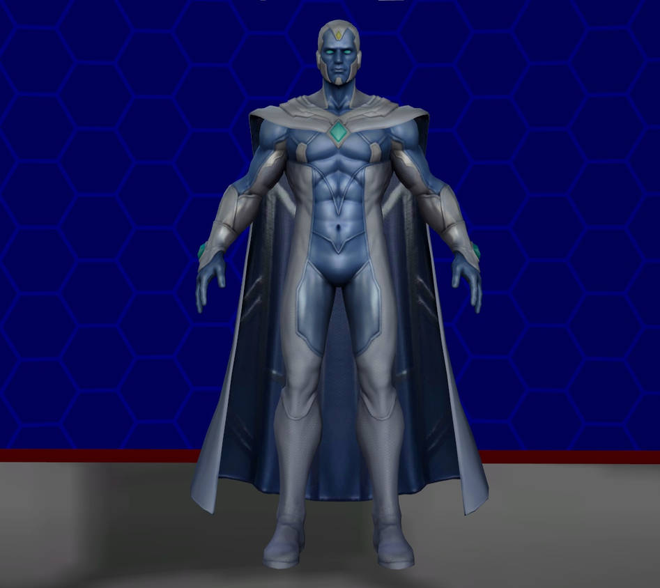 Model DL: Marvel Super War WCA Vision by WOLFBLADE111 on DeviantArt