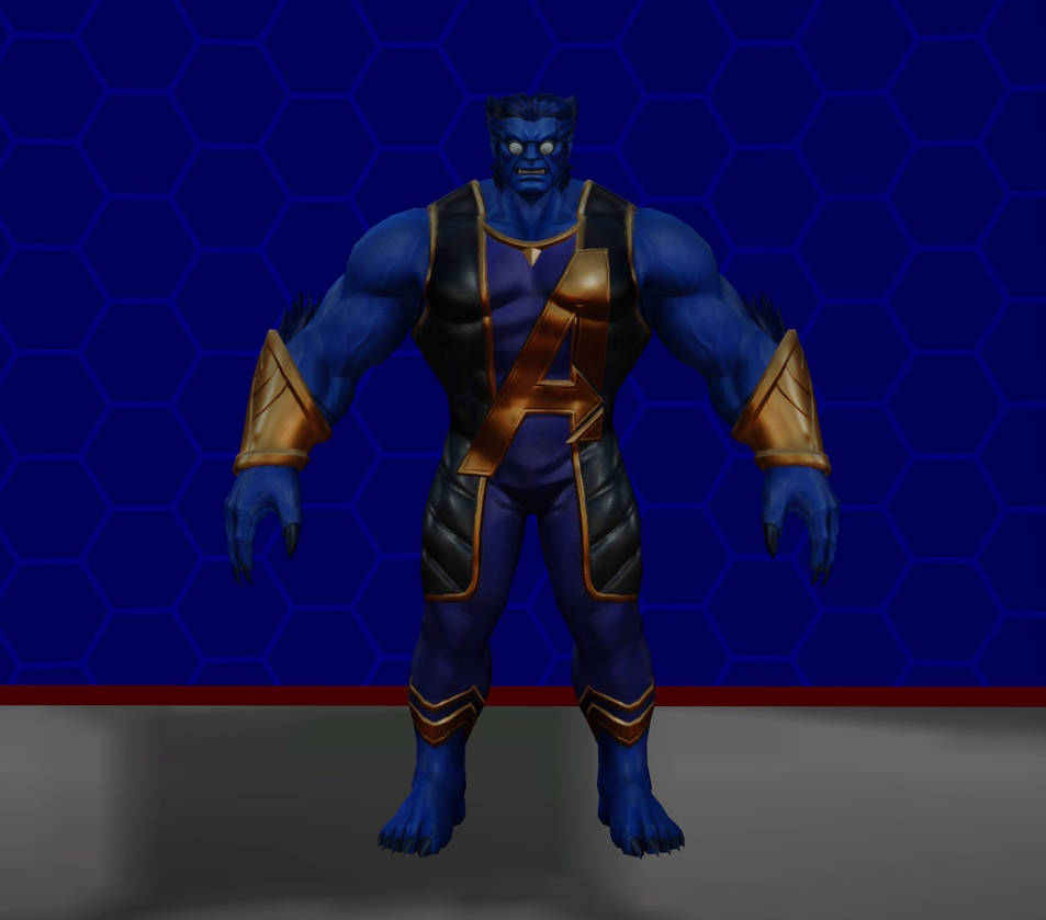 Model DL: Marvel Super War Beast (Secret Avengers) by WOLFBLADE111 on ...