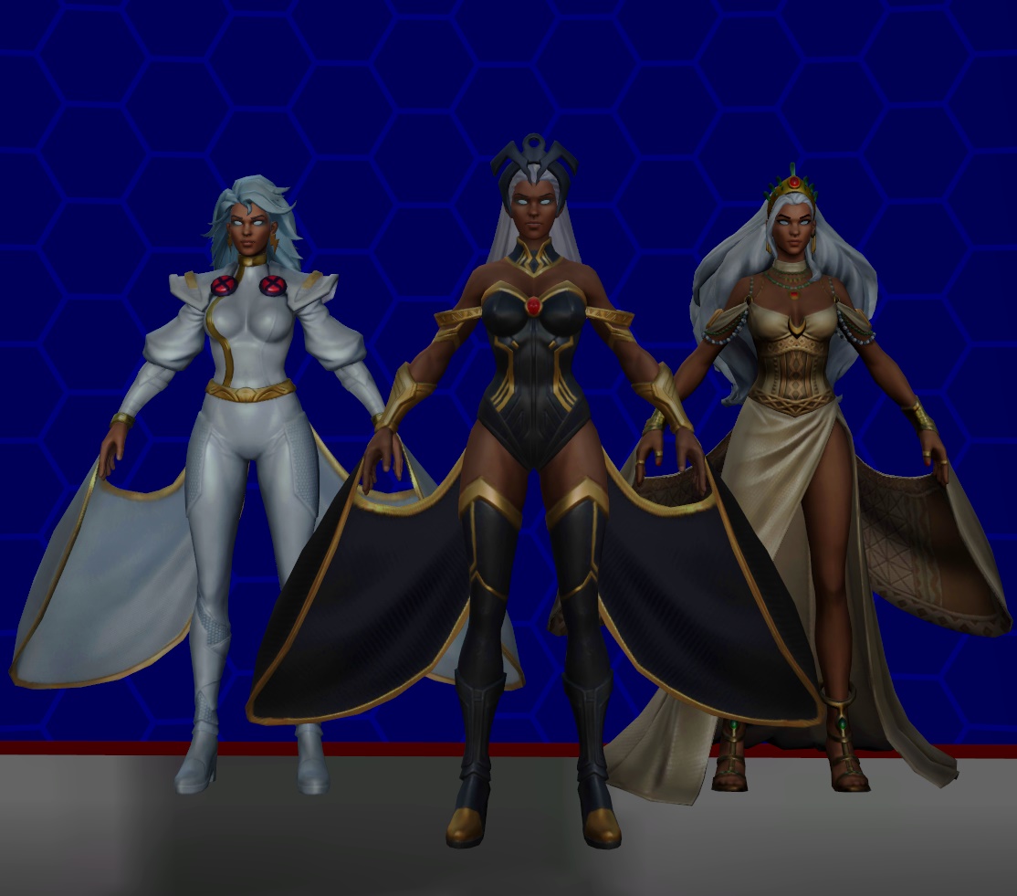 Model DL: Marvel Super War Storm Pack by WOLFBLADE111 on DeviantArt