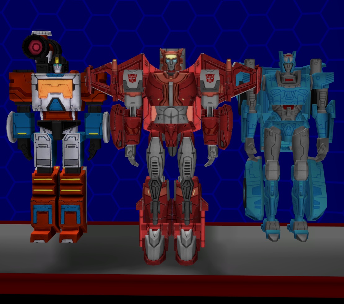 Model DL Transformers Earth Wars 3 Pack by WOLFBLADE111 on DeviantArt