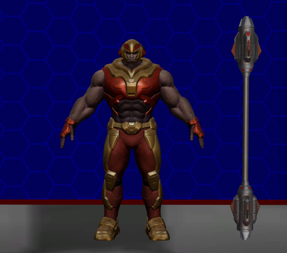 Model DL: Marvel Super War Ultimate Ronan by WOLFBLADE111 on DeviantArt