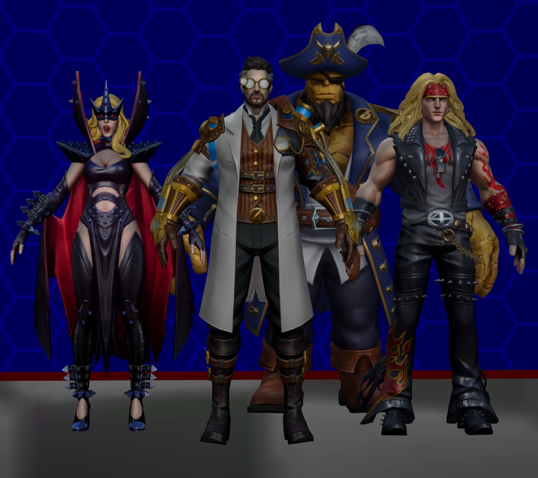 Model DL: Marvel Super War Fantastic Four Alts by WOLFBLADE111 on ...