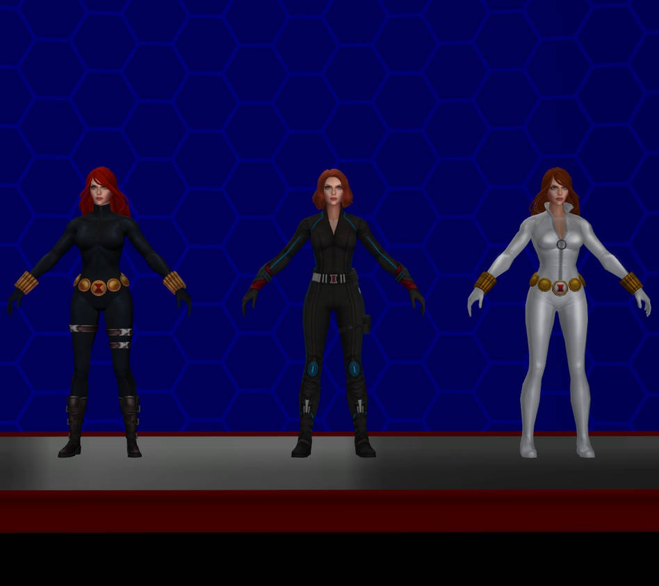 Model DL: Marvel Endtime Arena Black Widow Pack by WOLFBLADE111 on ...
