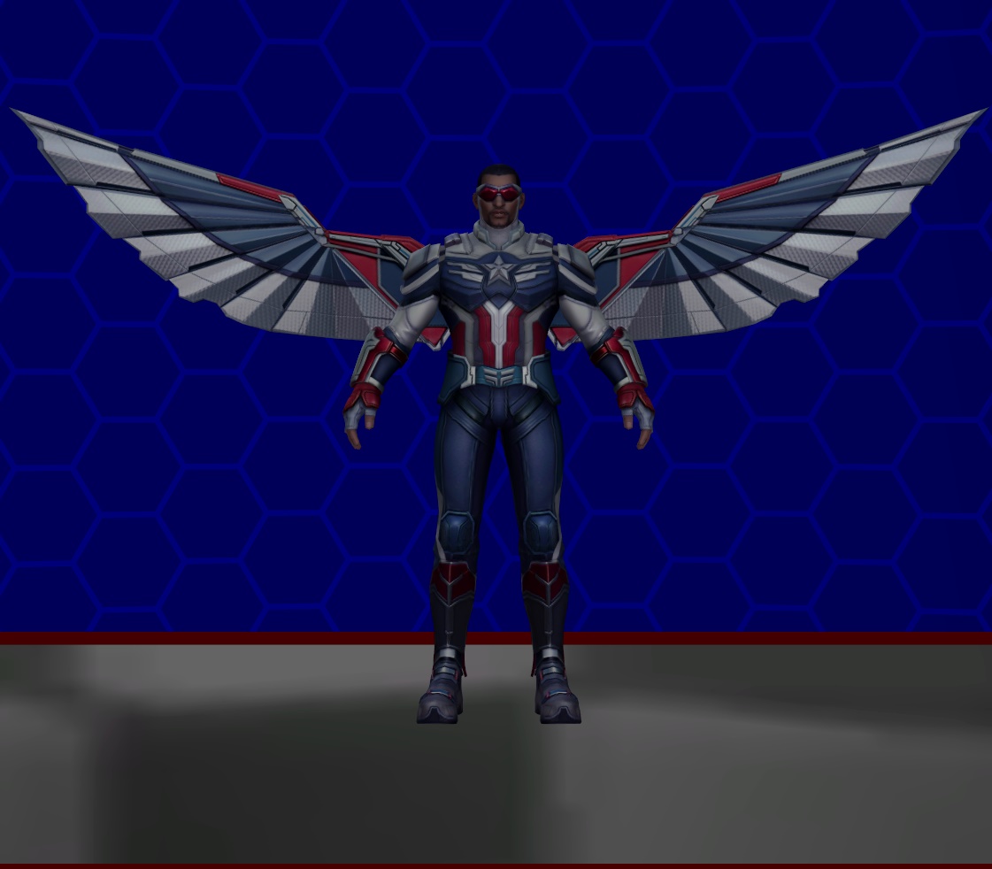 Model DL: Marvel Super War Captain America by WOLFBLADE111 on DeviantArt