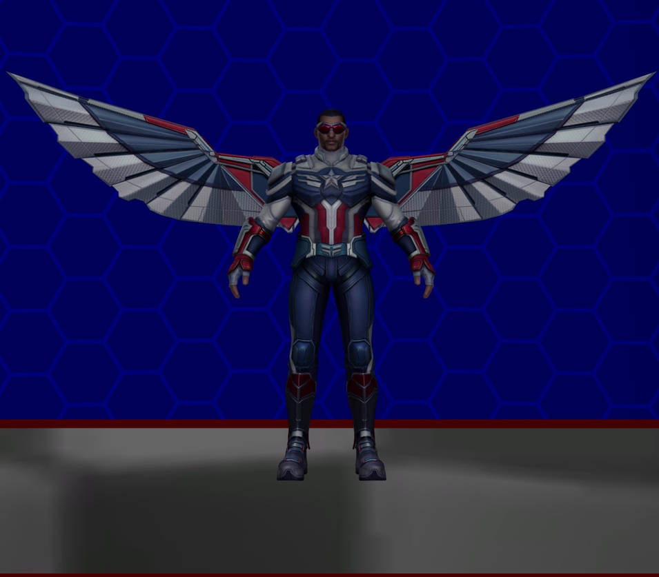 Model DL: Marvel Super War Captain America by WOLFBLADE111 on DeviantArt