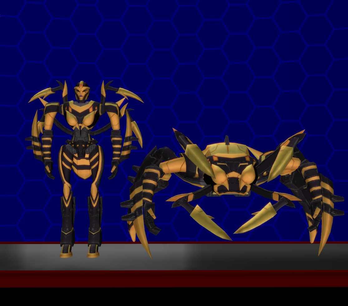 Model DL: Transformers Earth Wars BlackArachnia by WOLFBLADE111 on ...
