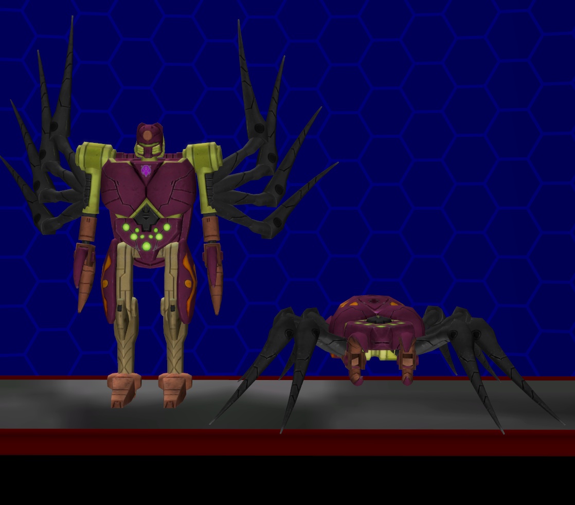 Model DL: Transformers Earth Wars Tarantulas by WOLFBLADE111 on DeviantArt