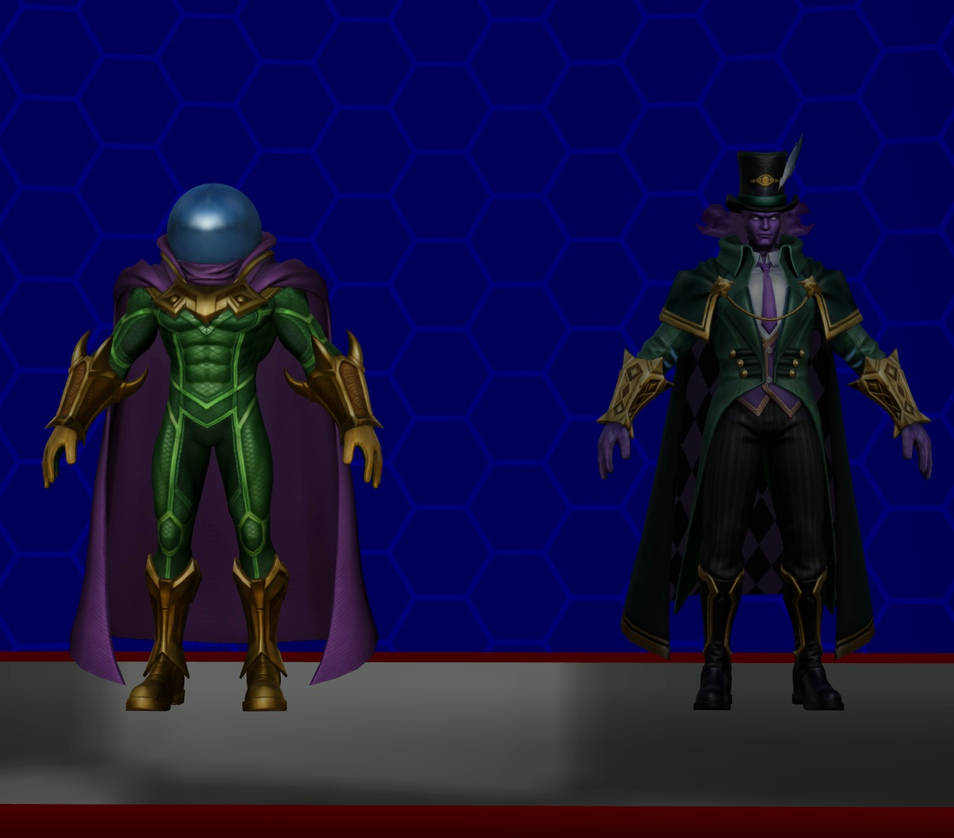 Model DL: Marvel Super War Mysterio Pack by WOLFBLADE111 on DeviantArt