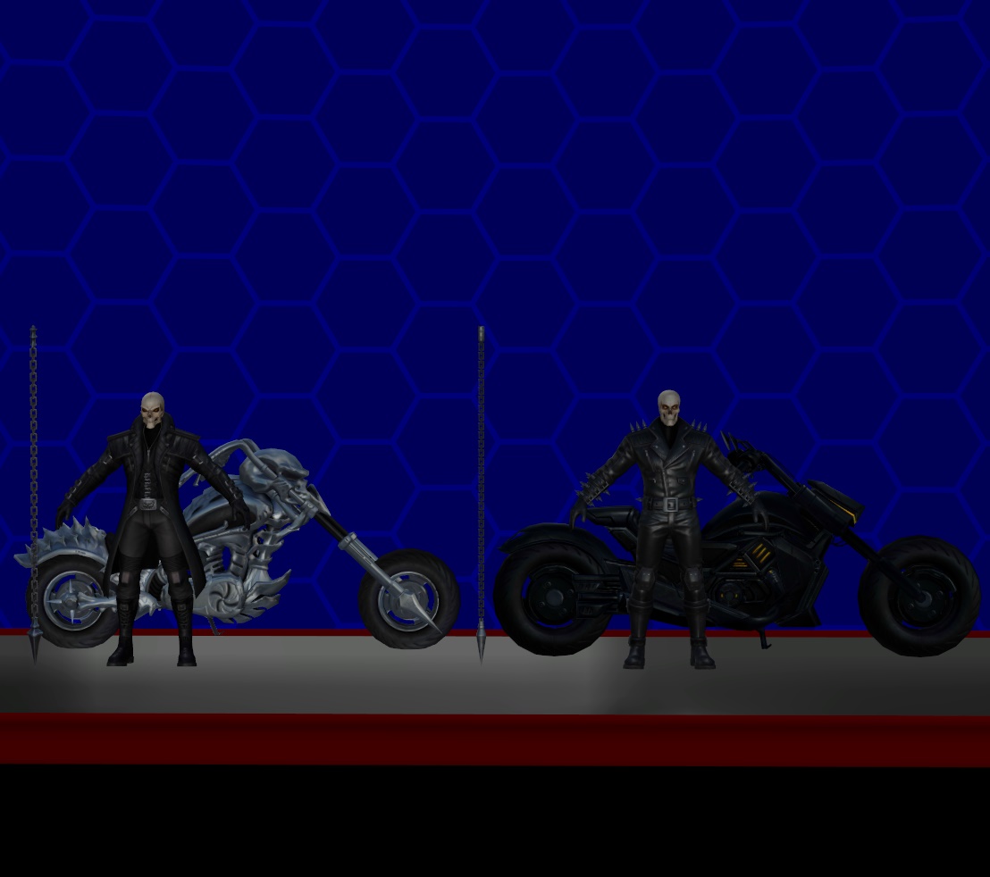 Model DL: Marvel Super War Ghost Rider Pack by WOLFBLADE111 on DeviantArt