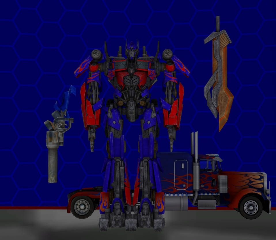 TFP Beast Hunters Optimus Prime by xxxDammitLindseyxxx on DeviantArt
