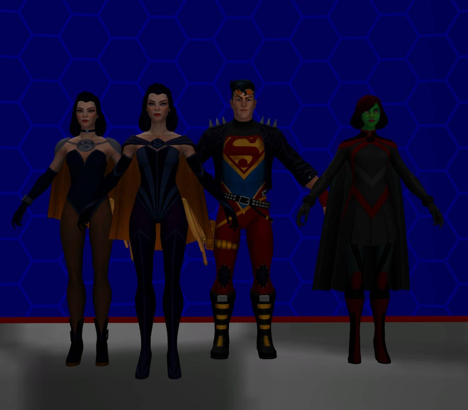 Model DL: DC Legends Character Pack 6 by WOLFBLADE111 on DeviantArt