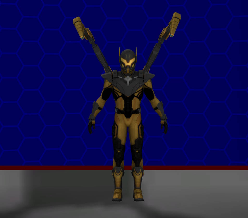 Model DL: Marvel Future Revolution Yellow Jacket by WOLFBLADE111 on ...