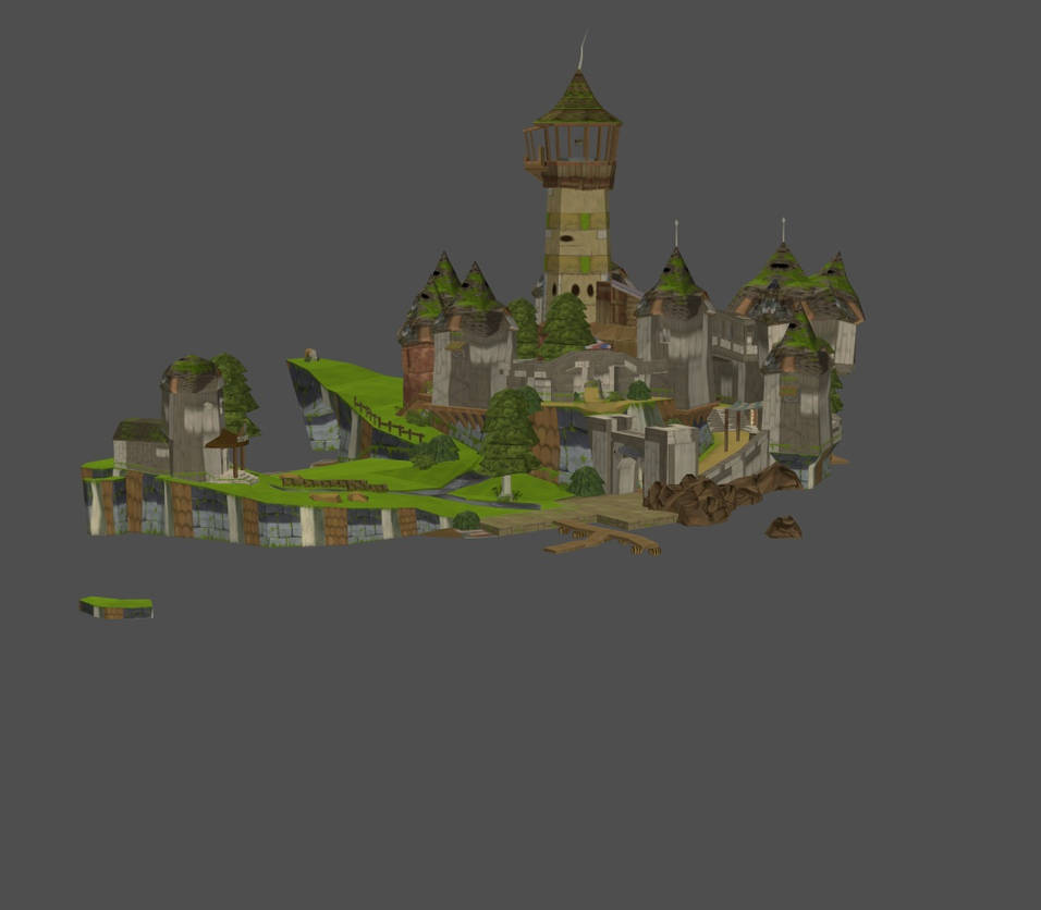 Model DL Windfall Island by WOLFBLADE111 on DeviantArt