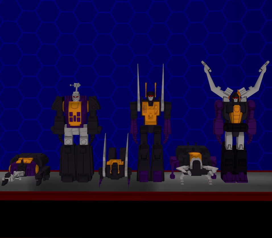 Model DL Transformers Devastation Insecticons by WOLFBLADE111 on