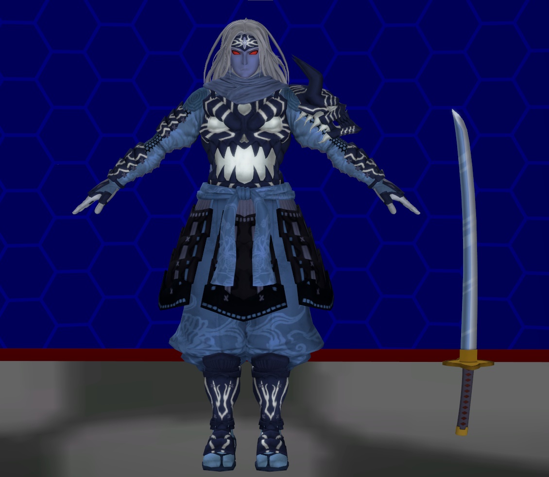 Model DL: Getsu Fuma Demon Form by WOLFBLADE111 on DeviantArt